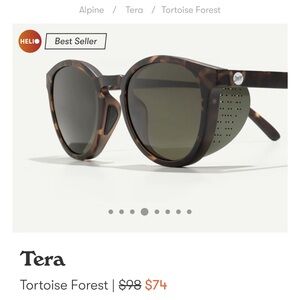Sunski Sunglasses Tortoise Removal Sun Shields